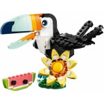 31173 Divoká zvířata:Tropický tukan LEGO