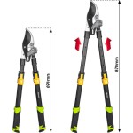 FZNR 1023 Pákové nůžky teles. FIELDMANN
