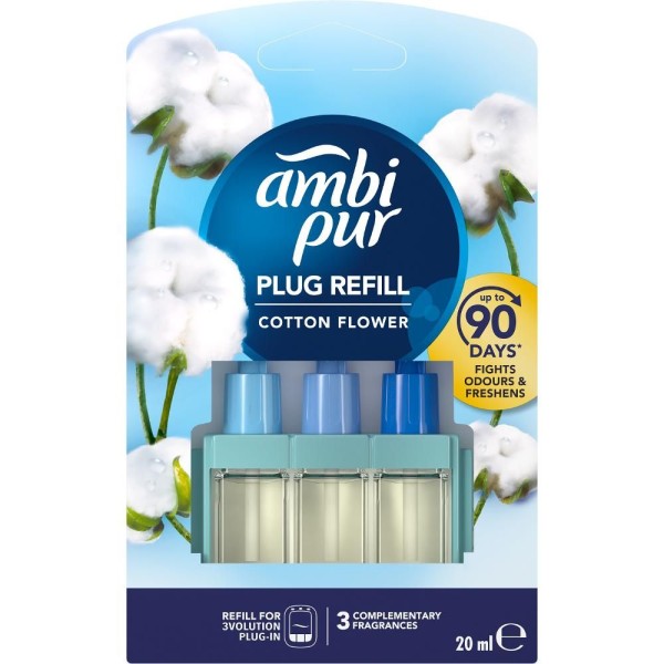 OSVĚŽ.VZDUCHU+NÁPLŇ COTTON 20ML AMBIPUR