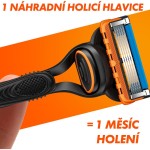 FUSION5 NÁHRADNÍ HLAVICE 8 KS GILLETTE