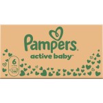 PLENKY AKTIVE BABY VEL. 6/128 KS PAMPERS