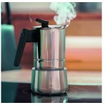 STEEL MOKA 4 PORCÍ KONVIČKA PEDRINI