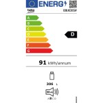 B3BLNC305SW CHLADNIČKA MONOK. BEKO