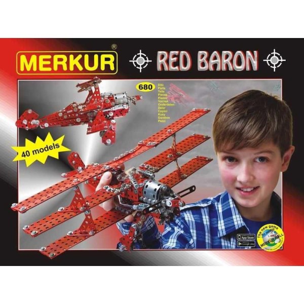 10993406 red baron, 680 dílů MERKUR