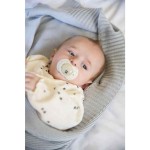 Dětská pletená deka HUG béžová MOMI