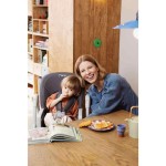 Jídelní židlička GOJO šedá MOMI