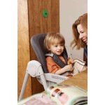 Jídelní židlička GOJO šedá MOMI