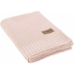 Dětská pletená deka HUG růžová MOMI