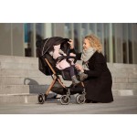 Kočárek ESTELLE LIGHT černý s rámem MOMI