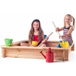 102110313 Pískov.dřevěné 120x120cm WOODY