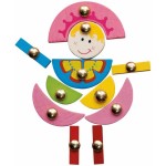 102191101 Deska s přib.tvary-růžo. WOODY