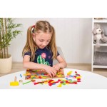 102191101 Deska s přib.tvary-růžo. WOODY