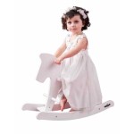 102191835 Houpací kůň - bílý WOODY