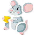 102191365 Puzzle Baby - myška WOODY