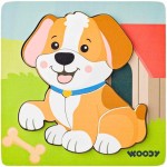 102191363 Puzzle Baby - pejsek WOODY