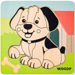 102191363 Puzzle Baby - pejsek WOODY
