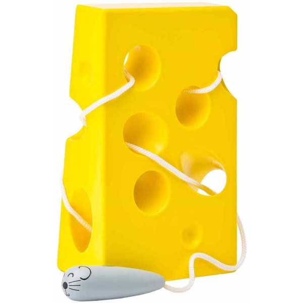 102190470 Provlékadlo Sýr s myškou WOODY
