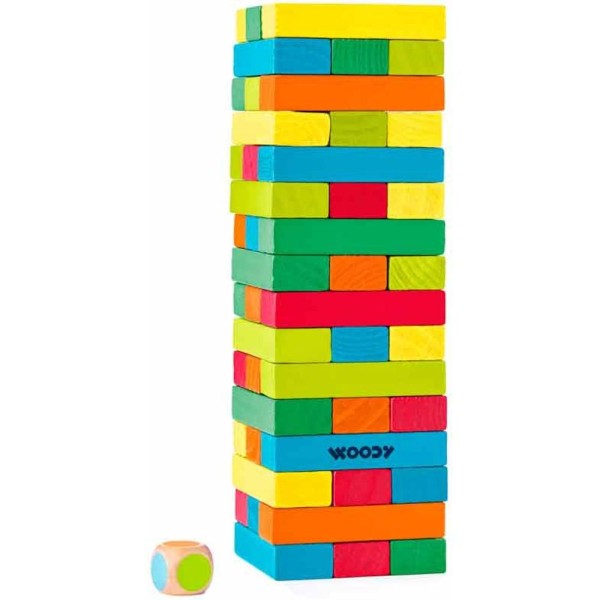 102110210 Tower Tony věž-barevná WOODY