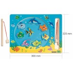 102190026 Kruh Rybolov-magnet.hra WOODY