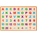 102190107 Magnetická tabulka ABC WOODY