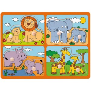 102191914 Puzzle pro nejmenší WOODY