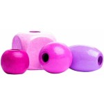 102190219 Korálky v tubě - růžová WOODY