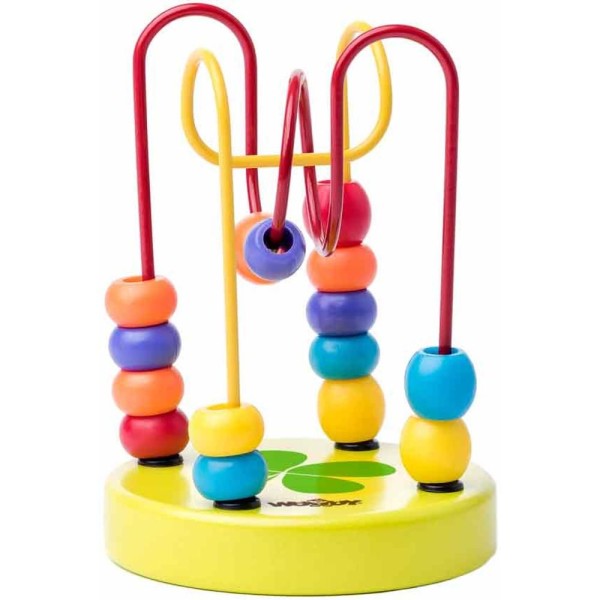 102190064 Motoric. labyrint-zelený WOODY