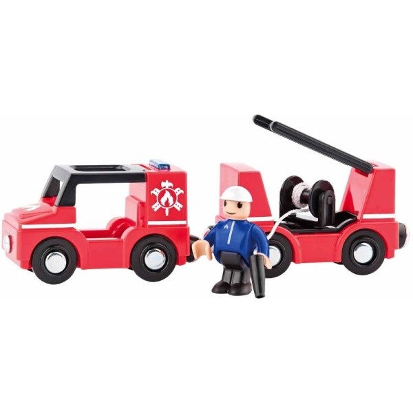 102190794 Hasiči k vláčkodráze 4ks WOODY