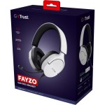 GXT 489W FAYZO wired headset White TRUST
