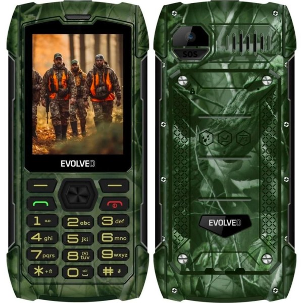 StrongPhone H1 DS lovecká kamuf. EVOLVEO