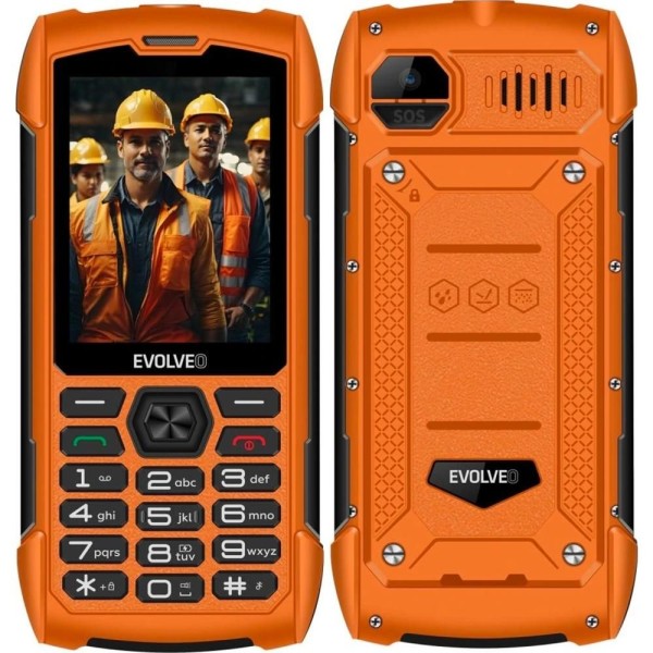 StrongPhone H1 DS oranžový EVOLVEO