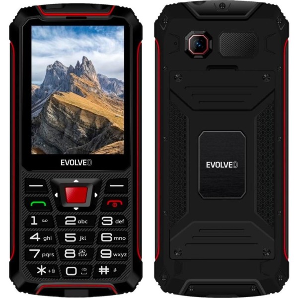 StrongPhone W4 DS černo-červený EVOLVEO