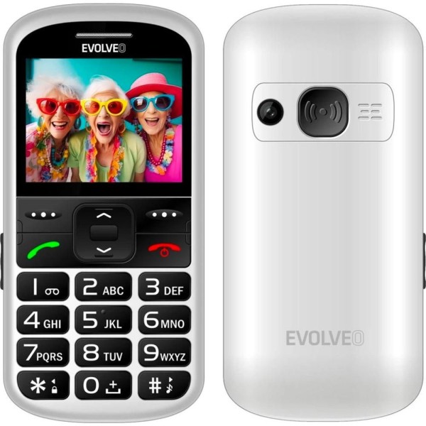EasyPhone XS pro seniory bílý EVOLVEO