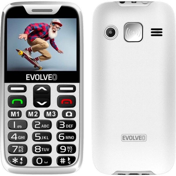 EasyPhone XR s nab. stoj. bílý EVOLVEO
