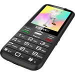 EasyPhone XO s nab. stoj. černý EVOLVEO