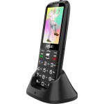 EasyPhone XO s nab. stoj. černý EVOLVEO