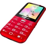 EasyPhone XO s nab.stoj. červený EVOLVEO