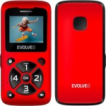 EasyPhone ID pro seniory červený EVOLVEO