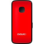 EasyPhone ID pro seniory červený EVOLVEO