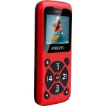 EasyPhone ID pro seniory červený EVOLVEO