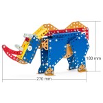 10998319 ZOO Nosorožec 212 dílků MERKUR