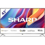 43GP6260E QLED GOOGLE FRAMELESS TV SHARP