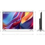 43GP6260E QLED GOOGLE FRAMELESS TV SHARP