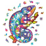 Iridescent Chameleon(M) puzzle UNIDRAGON