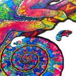 Iridescent Chameleon(M) puzzle UNIDRAGON