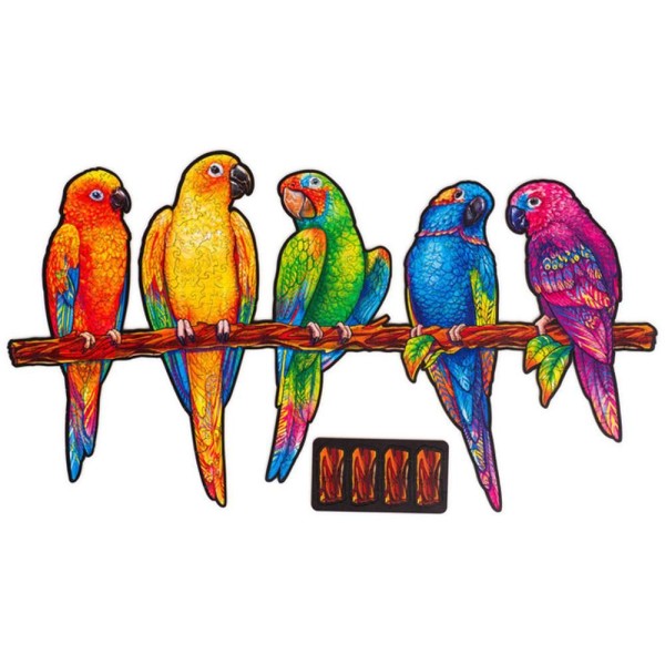 Playful Parrots (KS) puzzle UNIDRAGON