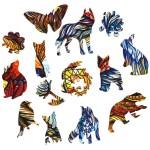 Fiery Fox (S) puzzle UNIDRAGON