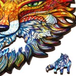 Fiery Fox (S) puzzle UNIDRAGON