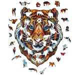 Lovely Tiger (M) puzzle UNIDRAGON