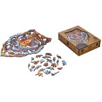 Lovely Tiger (M) puzzle UNIDRAGON
